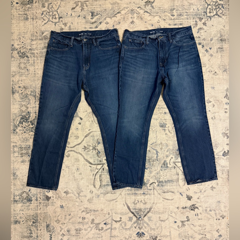 Old Navy Men’s Straight Jeans- Set of 2